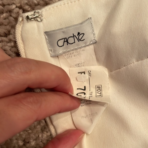 Vintage white Cache dress - Picture 6 of 9